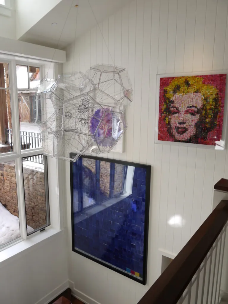 photo of art on the wall