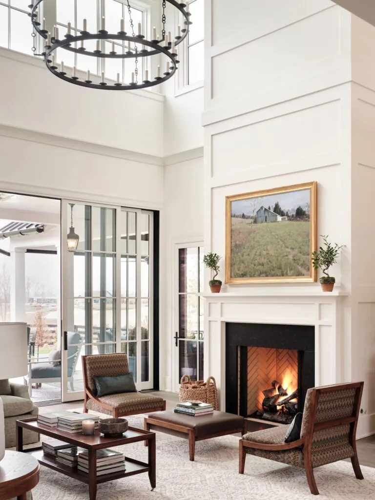 photo of fireplace
