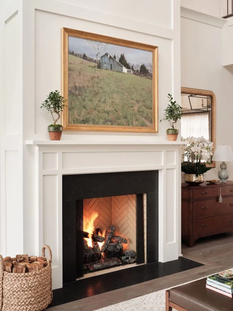 photo of fireplace