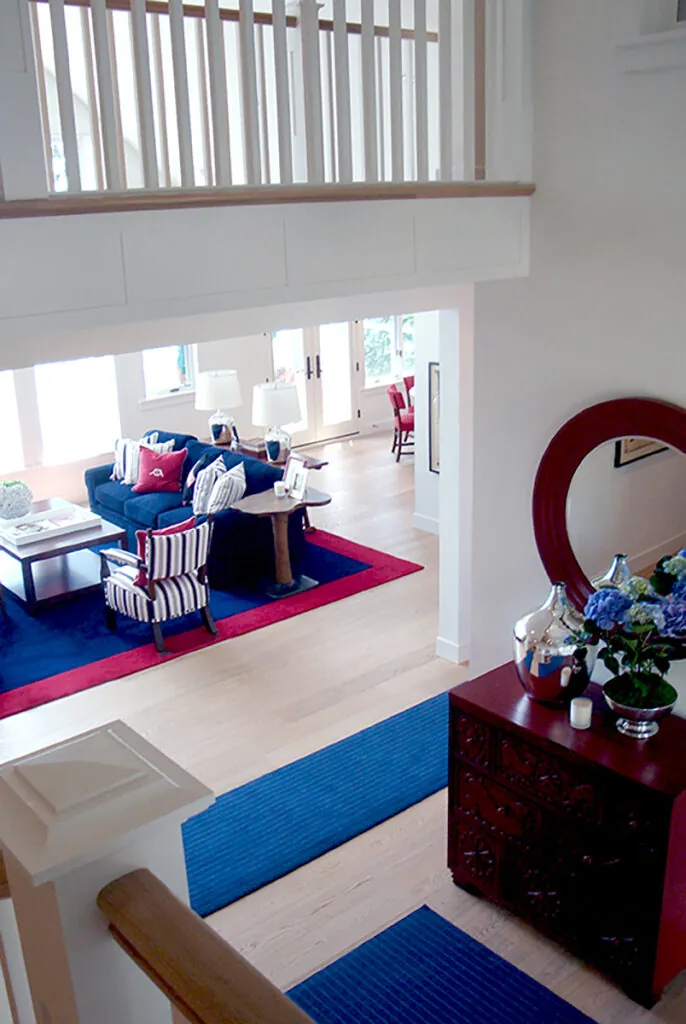Photo of living room sideview