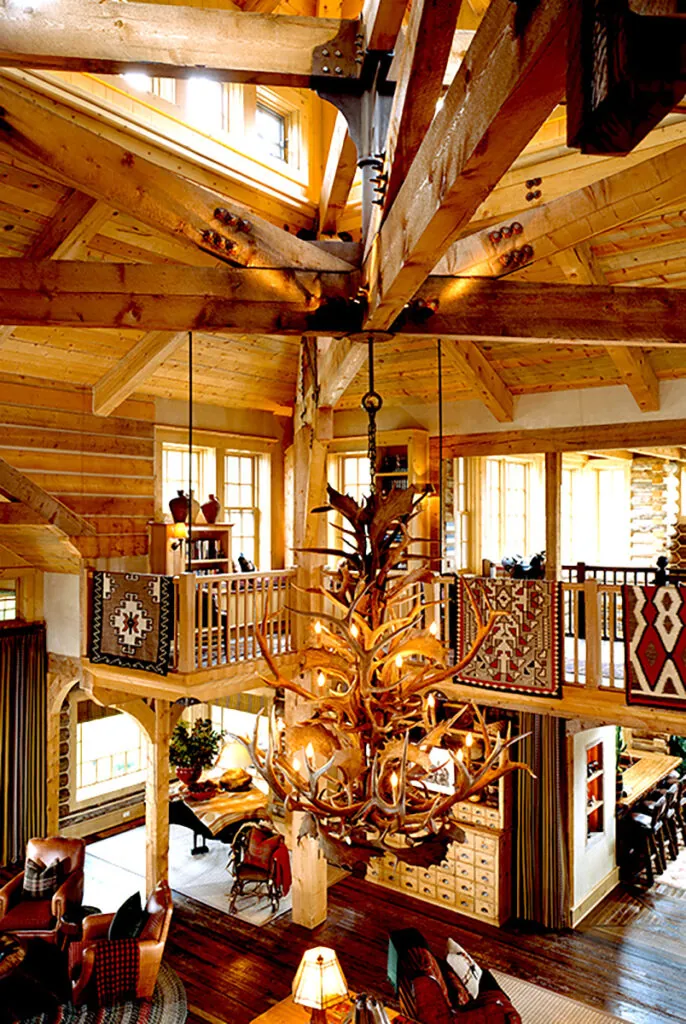 Photo of living room top view
