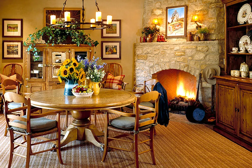 photo of fireplace